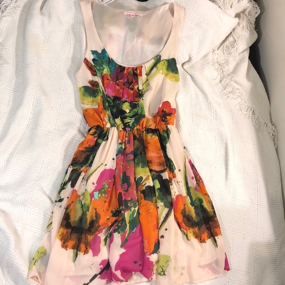 Margo & Sebastian flowery dress - Picture 1 of 4